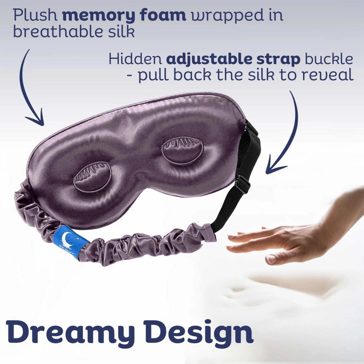 Sia Silk® Sleep Mask with extra deep eye cups for long lashes - MauveThis luxurious silk eye mask from Sia Silk® provides total blackout and ultimate comfort for beauty sleep. Crafted from the finest 100% mulberry anti-aging silk withSleep MaskMy StoreSia SilkSia Silk® Sleep Mask