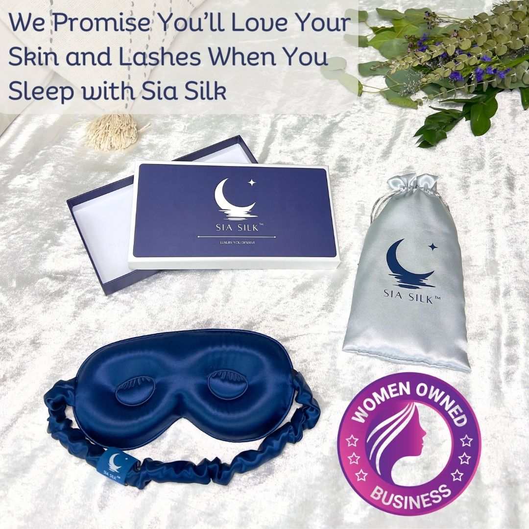Sia Silk® Sleep Mask with extra deep eye cups for long lashes - BlackThis luxurious silk eye mask from Sia Silk® provides total blackout and ultimate comfort for beauty sleep. Crafted from the finest 100% mulberry anti-aging silk withSleep MaskMy StoreSia SilkSia Silk® Sleep Mask