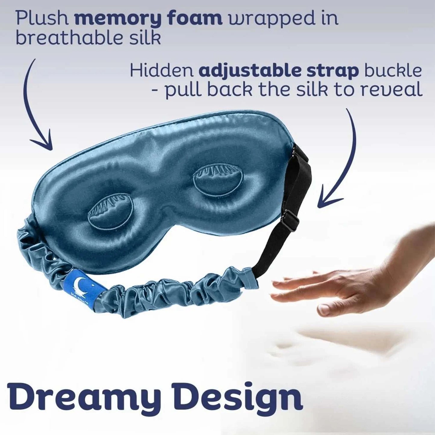 Sia Silk® Sleep Mask with extra deep eye cups for long lashes - StormThis luxurious silk eye mask from Sia Silk® provides total blackout and ultimate comfort for beauty sleep. Crafted from the finest 100% mulberry anti-aging silk withSleep MaskMy StoreSia SilkSia Silk® Sleep Mask
